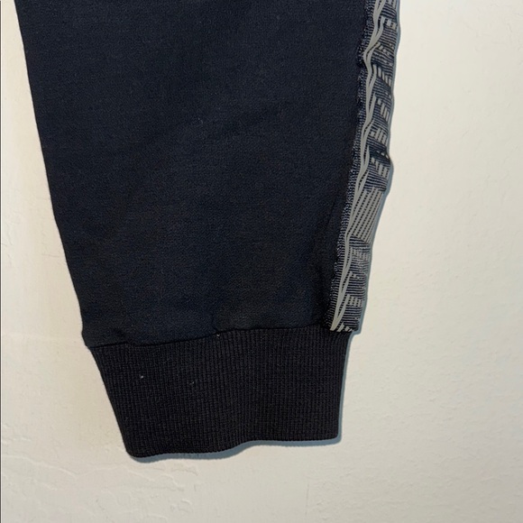 Black Jogger Pants with Side Stripes - Picture 4 of 6